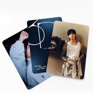 BTS Jungkook '' GOLDEN '' Çift Yön Baskılı Lomo Card Seti