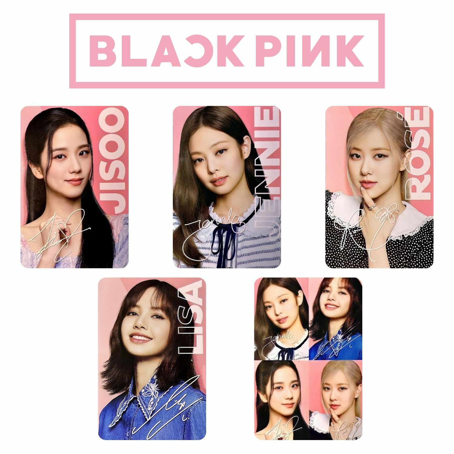 BLACKPINK Photocard Set V2