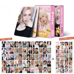 STRAY KIDS '' Felix '' Çift Yön Baskılı Lomo Card Seti (60 Pcs)