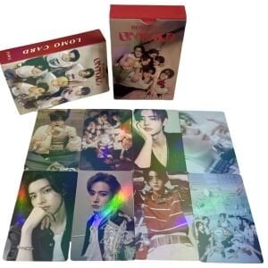 ENHYPEN  '' Romance : UNTOLD ''  Çift Yön Baskılı Hologramlı Laser/Lomo Card Seti