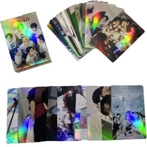 ENHYPEN  '' Romance : UNTOLD ''  Çift Yön Baskılı Hologramlı Laser/Lomo Card Seti