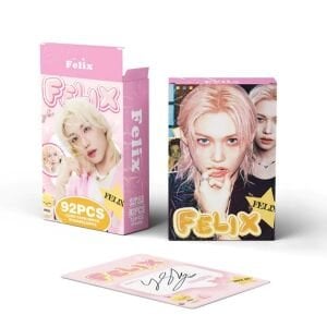 STRAY KIDS '' Felix '' Çift Yön Baskılı Lomo Card Seti (60 Pcs)