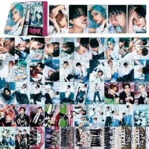 STRAY KIDS '' Rock Star '' Çift Yön Baskılı Lomo Card Seti