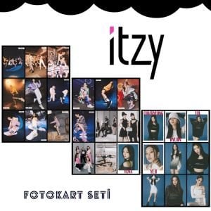 ITZY '' Magazine Kolaj '' Fotokart Seti