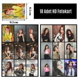 ITZY '' Chaeryeong ''  Fotokart Seti