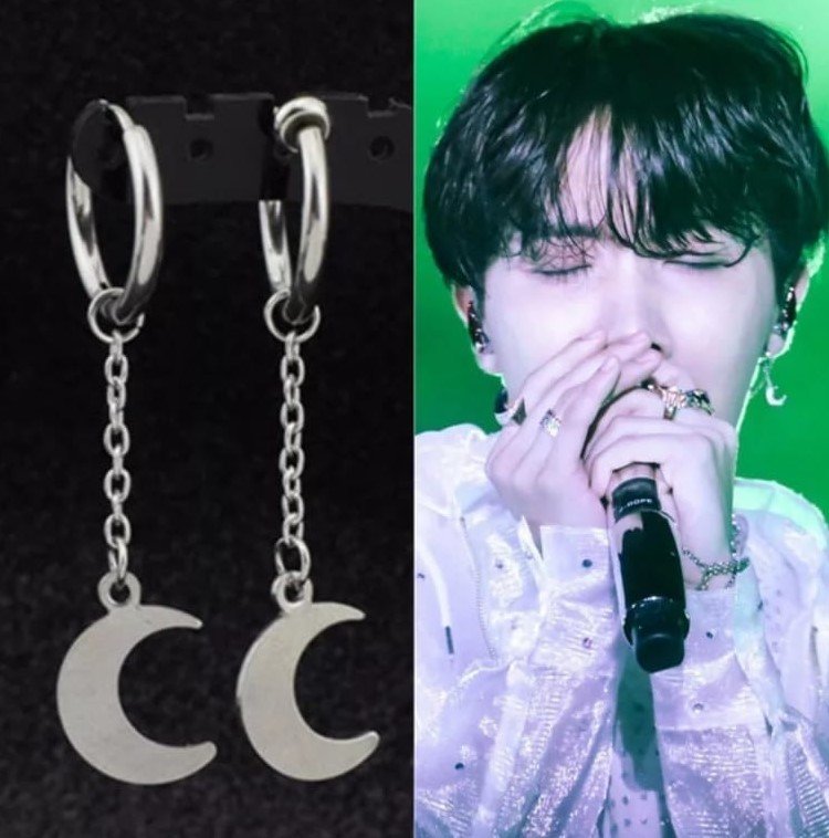 BTS ''J-Hope Moon'' Küpe