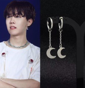 BTS ''J-Hope Moon'' Küpe