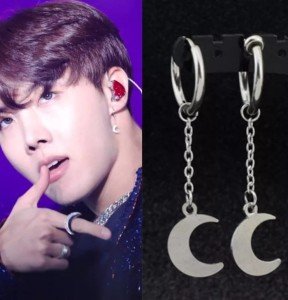 BTS ''J-Hope Moon'' Küpe