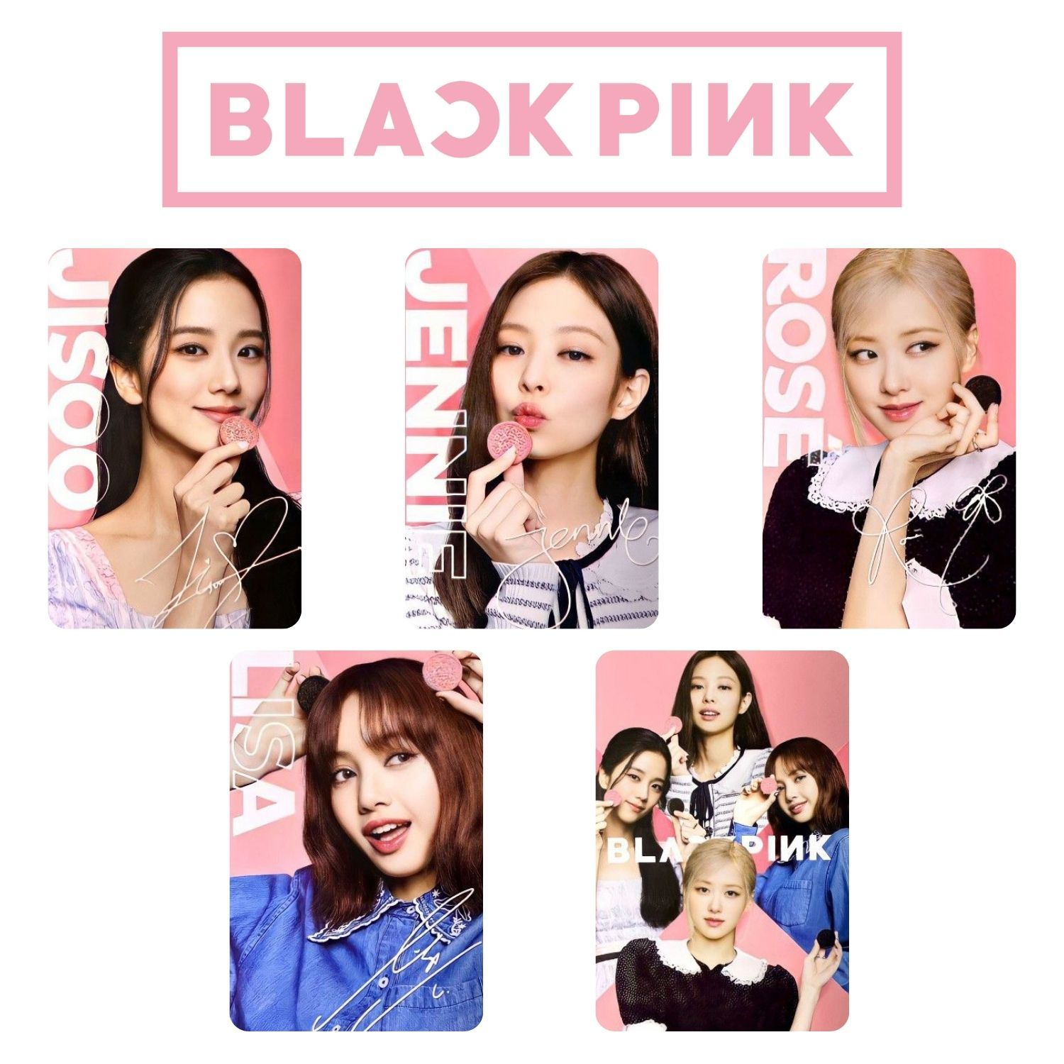BLACKPINK  Photocard Set V1