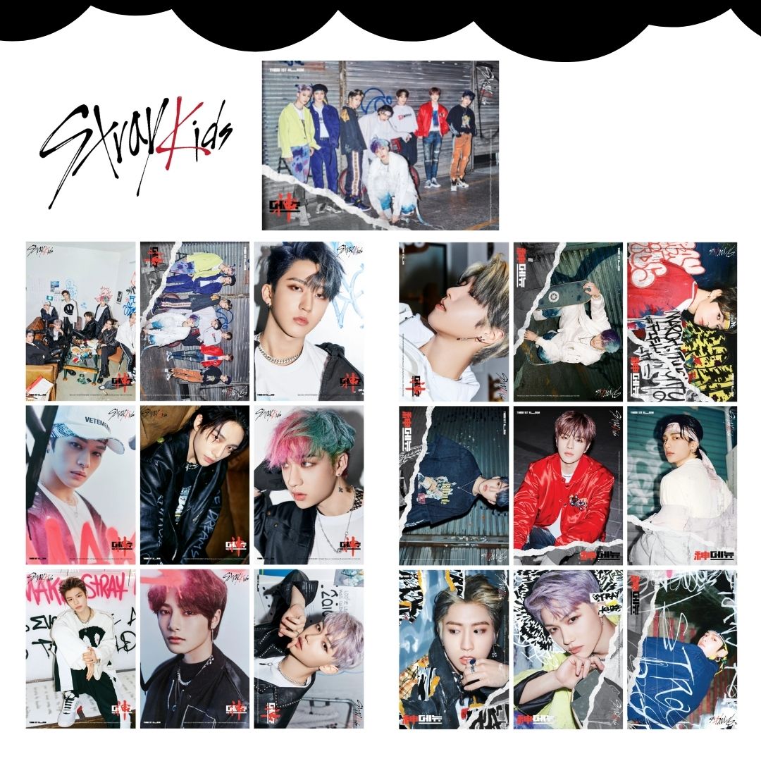 STRAY KIDS ''Go'' Fotokart Seti