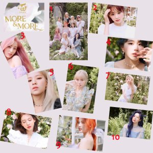 TWICE ''More & More'' Grup ve Üye Posterleri