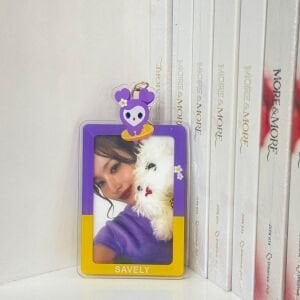 TWICE '' Savely '' Sert Kapak Card Holder/Anahtarlık
