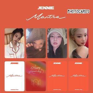 BLACKPINK Jennie '' MANTRA '' Photocards Set 2