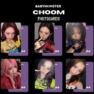 BABYMONSTER '' Choom '' Prism Ver. Photocards Set