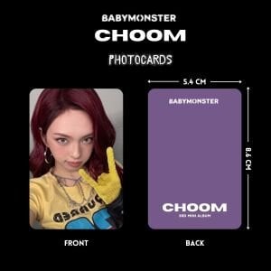 BABYMONSTER '' Choom '' Prism Ver. Photocards Set