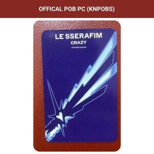 LE SSERAFIM Yunjin '' Crazy '' Knpops POB PC