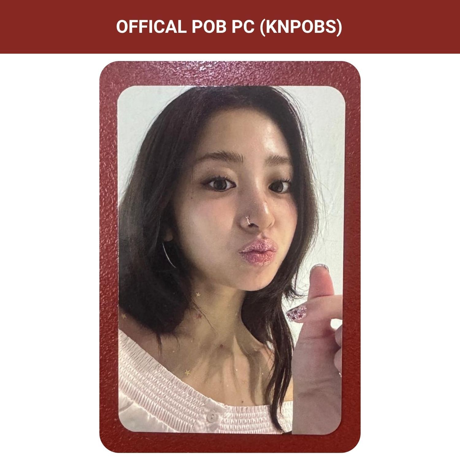 LE SSERAFIM Yunjin '' Crazy '' Knpops POB PC
