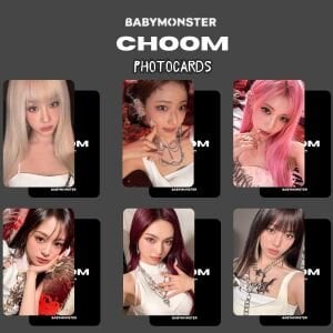 BABYMONSTER '' Choom '' Jewel B  Ver. Photocards Set