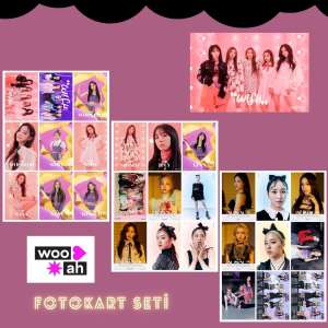 Woo!ah! '' Album Concept '' Fotokart Seti