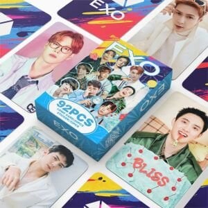 EXO Çift Yön Baskılı Lomo Card Seti (60 Pcs)