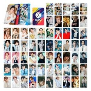 EXO Çift Yön Baskılı Lomo Card Seti (60 Pcs)