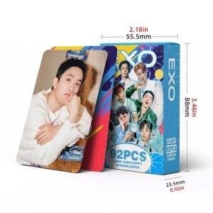 EXO Çift Yön Baskılı Lomo Card Seti (60 Pcs)