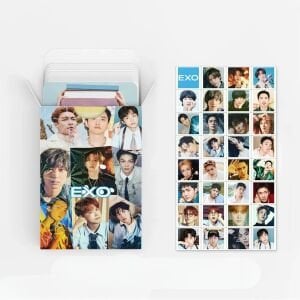 EXO Çift Yön Baskılı Lomo Card Seti (60 Pcs)