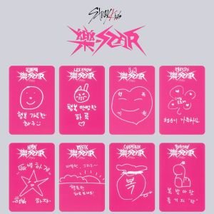 STRAY KIDS '' Rock Star '' Photocards POB 4