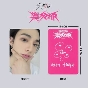 STRAY KIDS '' Rock Star '' Photocards POB 4