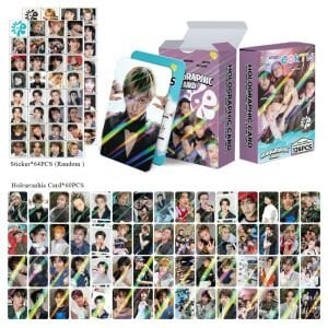 CORTIS Çift Yön Baskılı Hologramlı Lomo Card Seti (60 Pcs)