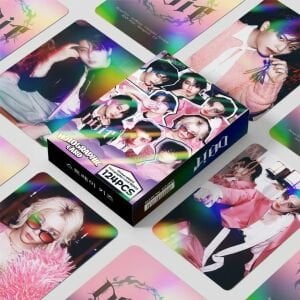 STRAY KIDS '' DO IT '' Çift Yön Baskılı Hologramlı Lomo Card Seti (60 Pcs)