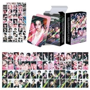 STRAY KIDS '' DO IT '' Çift Yön Baskılı Hologramlı Lomo Card Seti (60 Pcs)