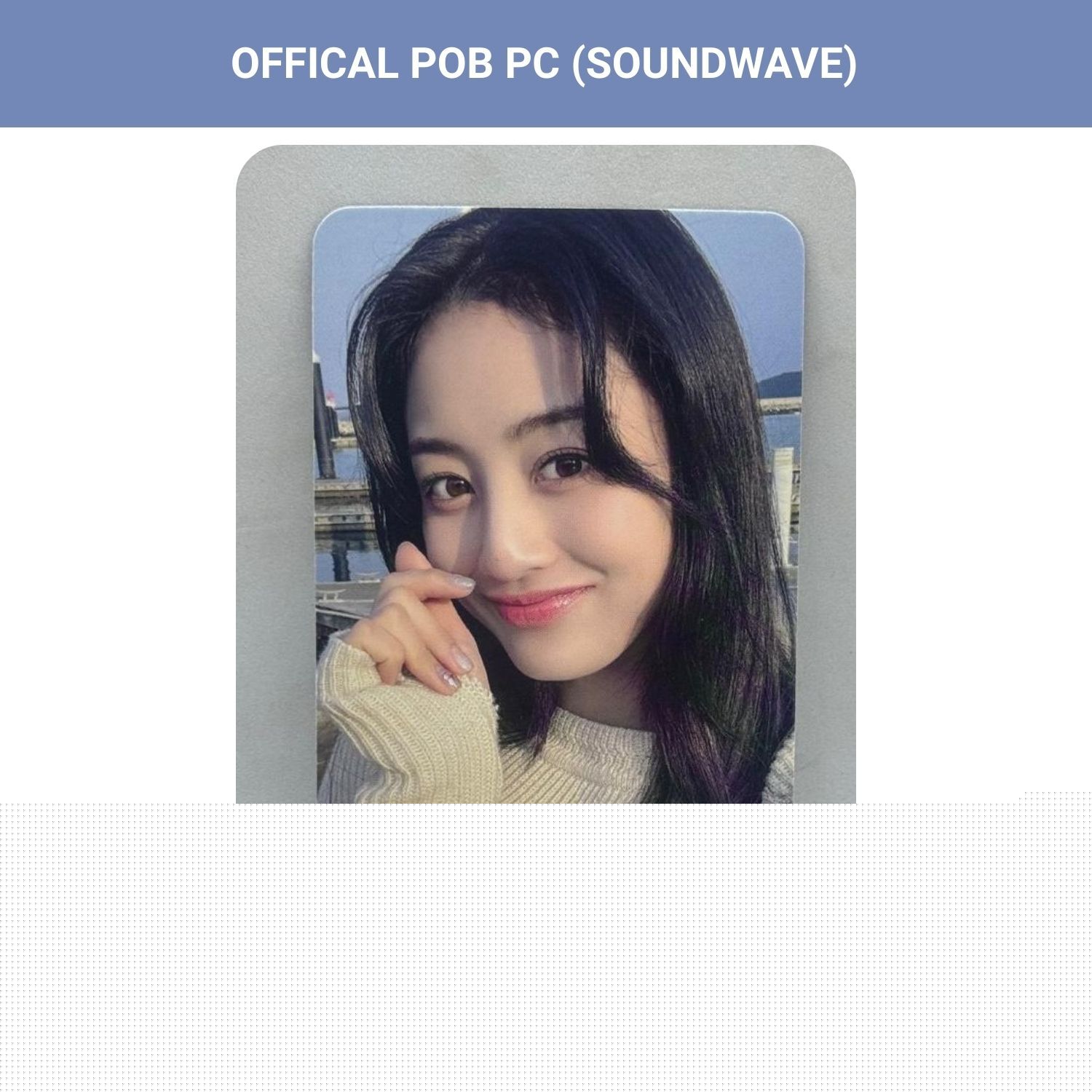 TWICE Jihyo '' With You '' Soundwave POB PC