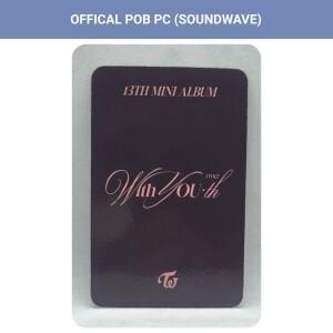 TWICE Mina '' With You '' Soundwave POB PC