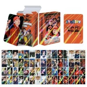 LNGSHOT '' Shot Callers '' Çift Yön Baskılı Hologramlı Lomo Card Seti (60 Pcs)