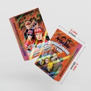 LNGSHOT '' Shot Callers '' Çift Yön Baskılı Hologramlı Lomo Card Seti (60 Pcs)