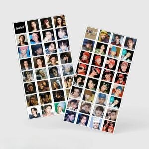 LNGSHOT '' Shot Callers '' Çift Yön Baskılı Hologramlı Lomo Card Seti (60 Pcs)
