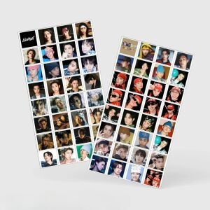 LNGSHOT '' Shot Callers '' Çift Yön Baskılı Hologramlı Lomo Card Seti (60 Pcs)