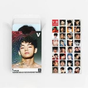 BTS  '' V TYPE '' Çift Yön Baskılı Lomo Card Seti (60 Pcs)