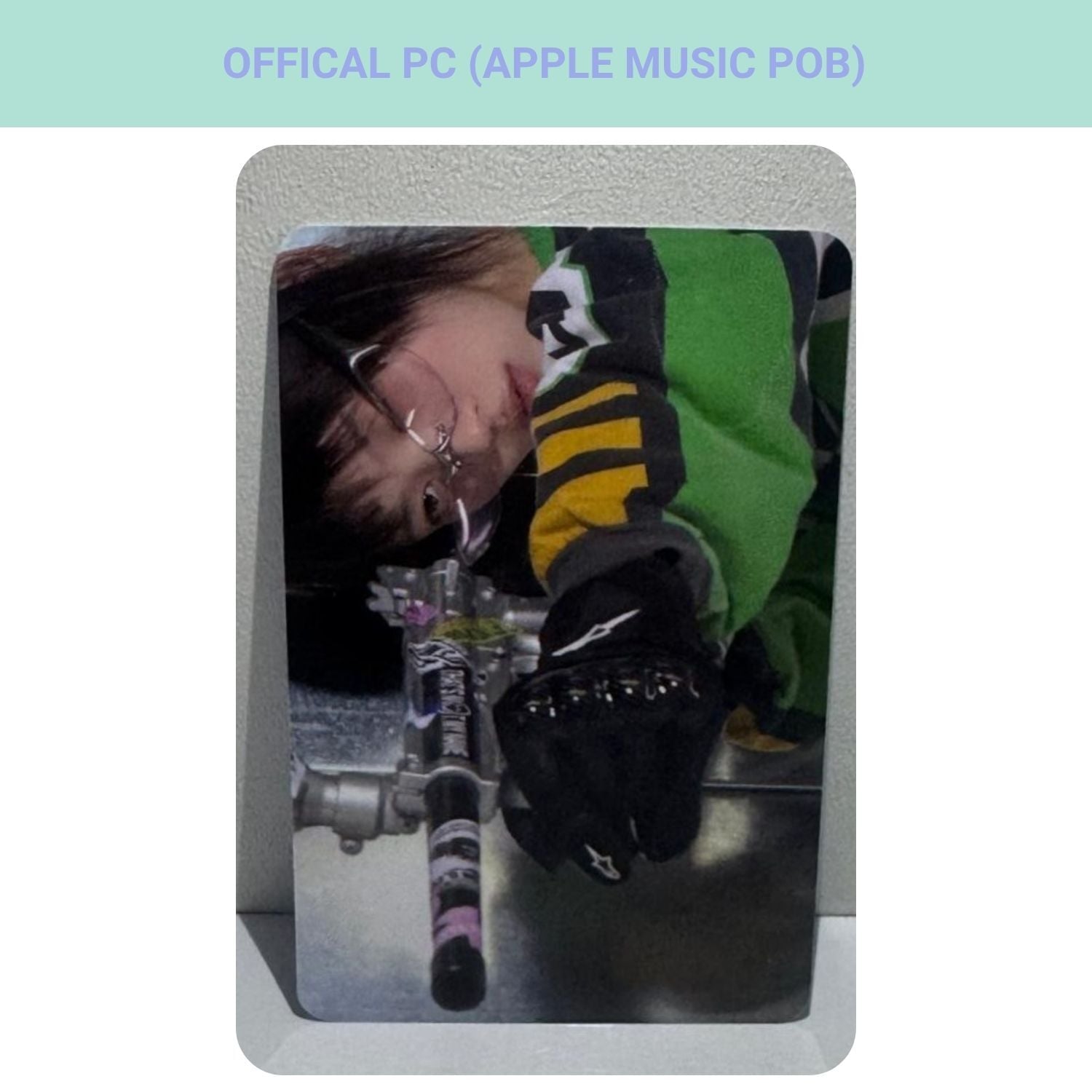 ILLIT Moka '' Not Cute Anymore '' Apple Music POB Photocard