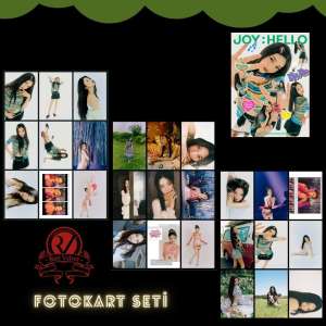 Red Velvet JOY '' Hello '' Fotokart Seti