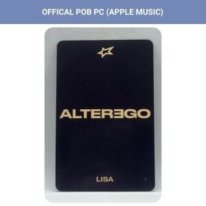 BLACKPINK LISA '' Alter Ego '' Apple Music POB PC
