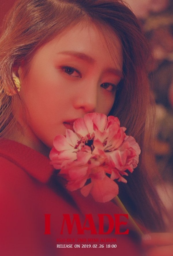 (G)I-DLE ''I MADE'' GRUP VE ÜYE KARTPOSTALLARI MINNIE 2