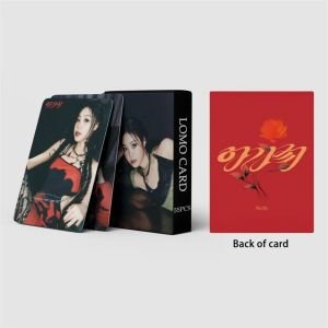 SOOJIN '' Agassy '' Çift Yön Baskılı Lomo Card Seti