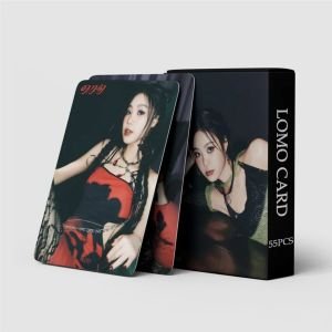 SOOJIN '' Agassy '' Çift Yön Baskılı Lomo Card Seti