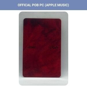BLACKPINK Jennie '' Ruby '' Apple Music POB PC