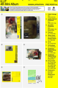 ILLIT – 4th Mini Album '' MAMIHLAPINATAPAI '' Free Rider Versiyon