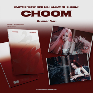 BABYMONSTER – 3rd MINI ALBUM [춤 (CHOOM)] Crimson Ver.