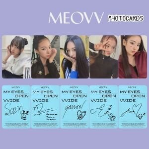MEOVV '' My Eyes Open VVide '' ORB Photocards Set