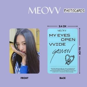 MEOVV '' My Eyes Open VVide '' ORB Photocards Set